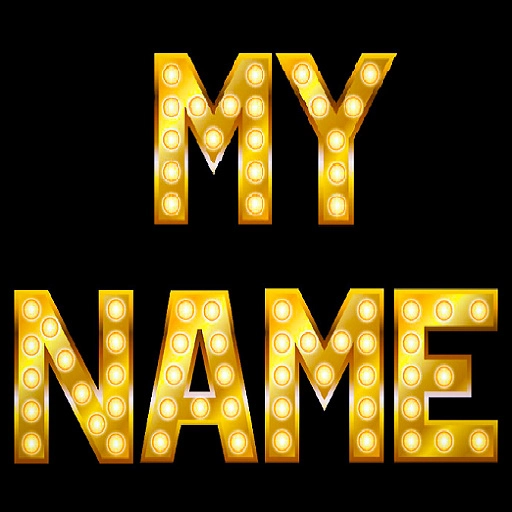 ikon 3D My Name Live Wallpaper